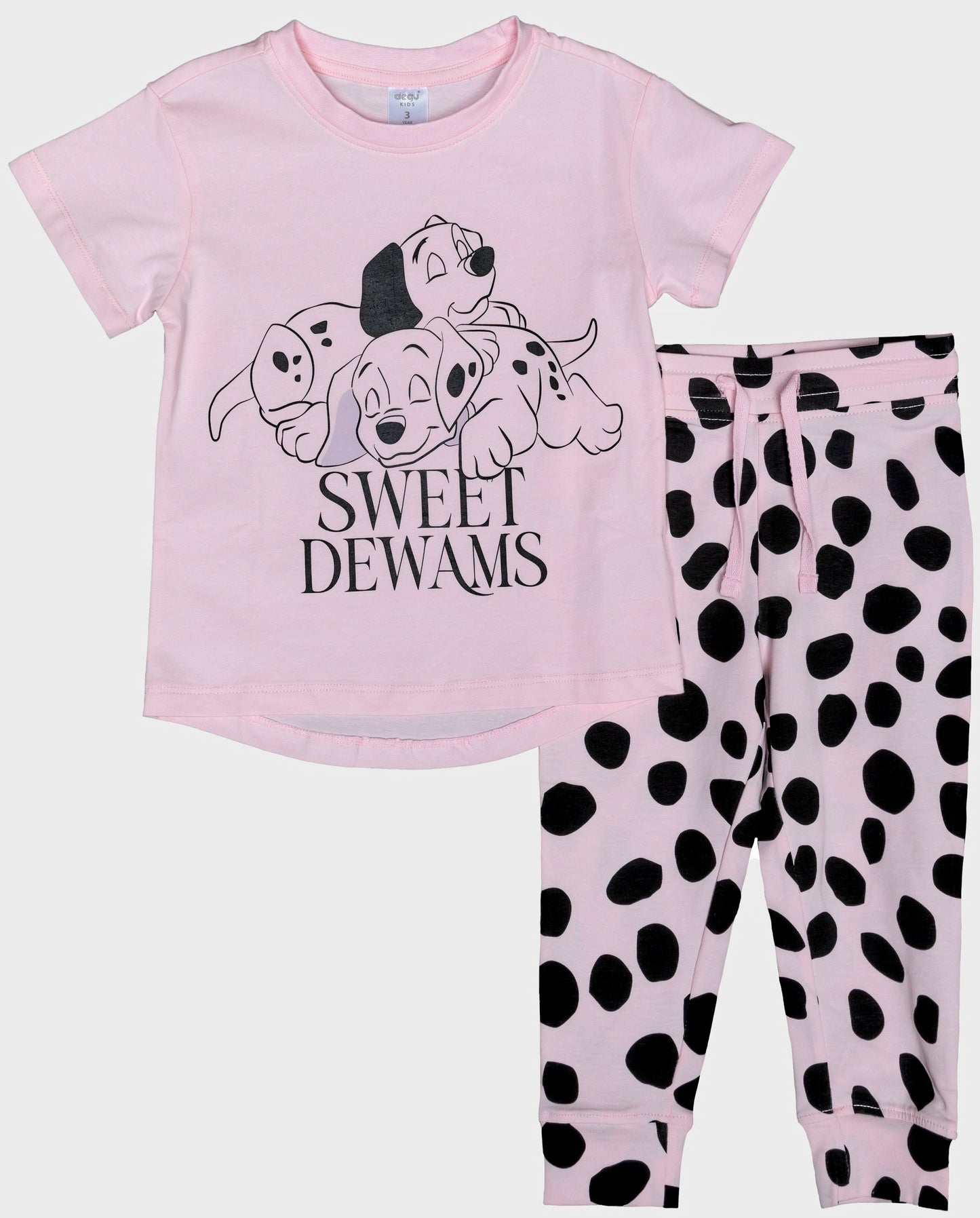 DEGU Pajamas - Sweet Dreams Pink