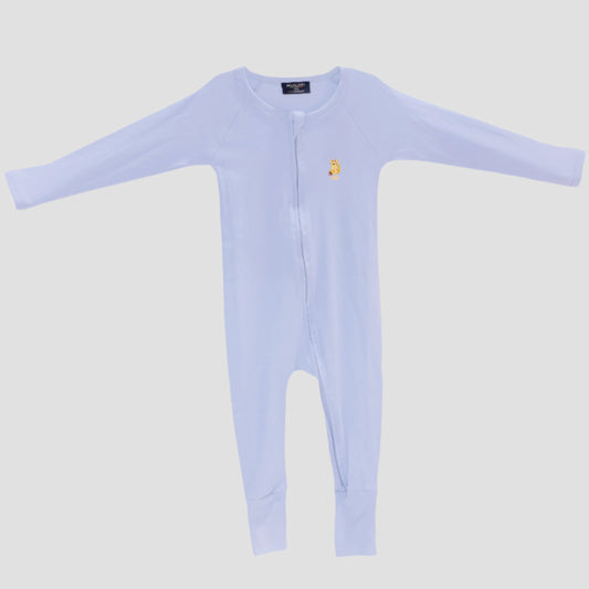 Baby Romper Set - Light Blue