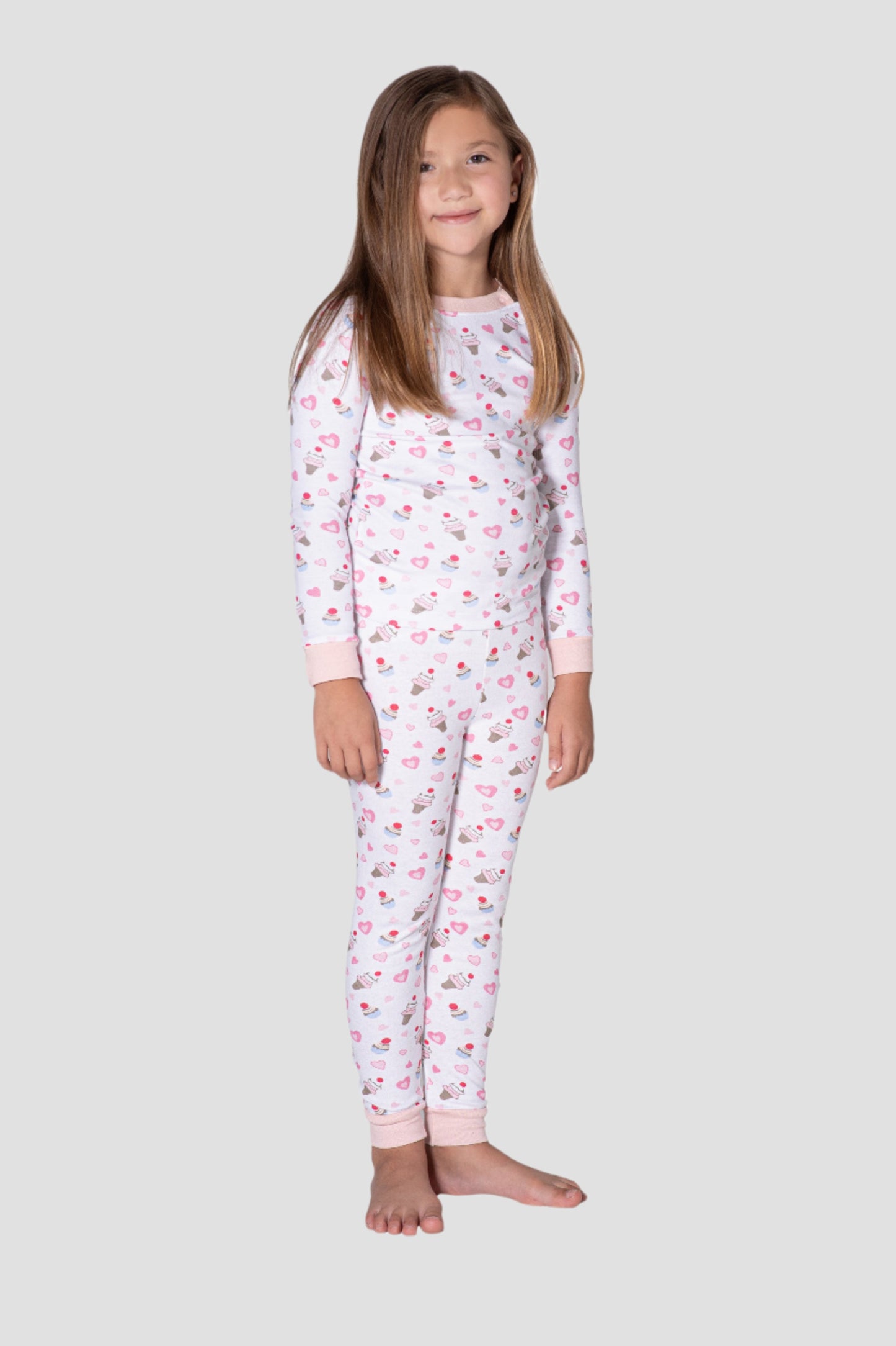 Girls' Ice Cream Pajama Set