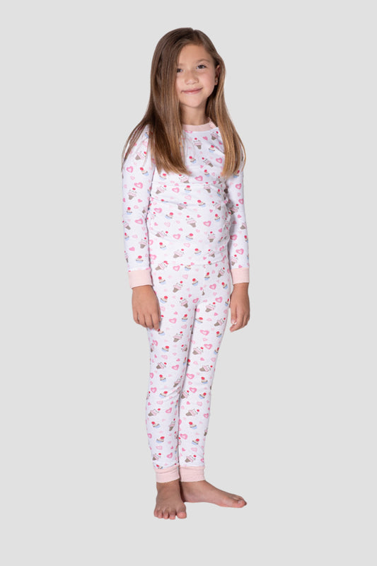 Girls' Ice Cream Pajama Set