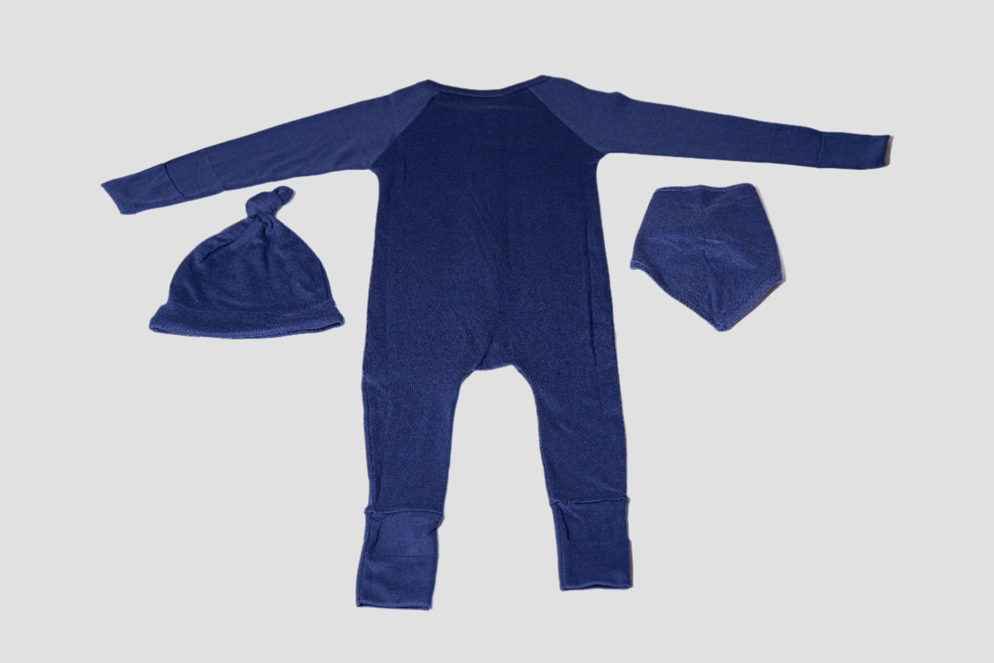 Baby Romper Set - Dark Blue