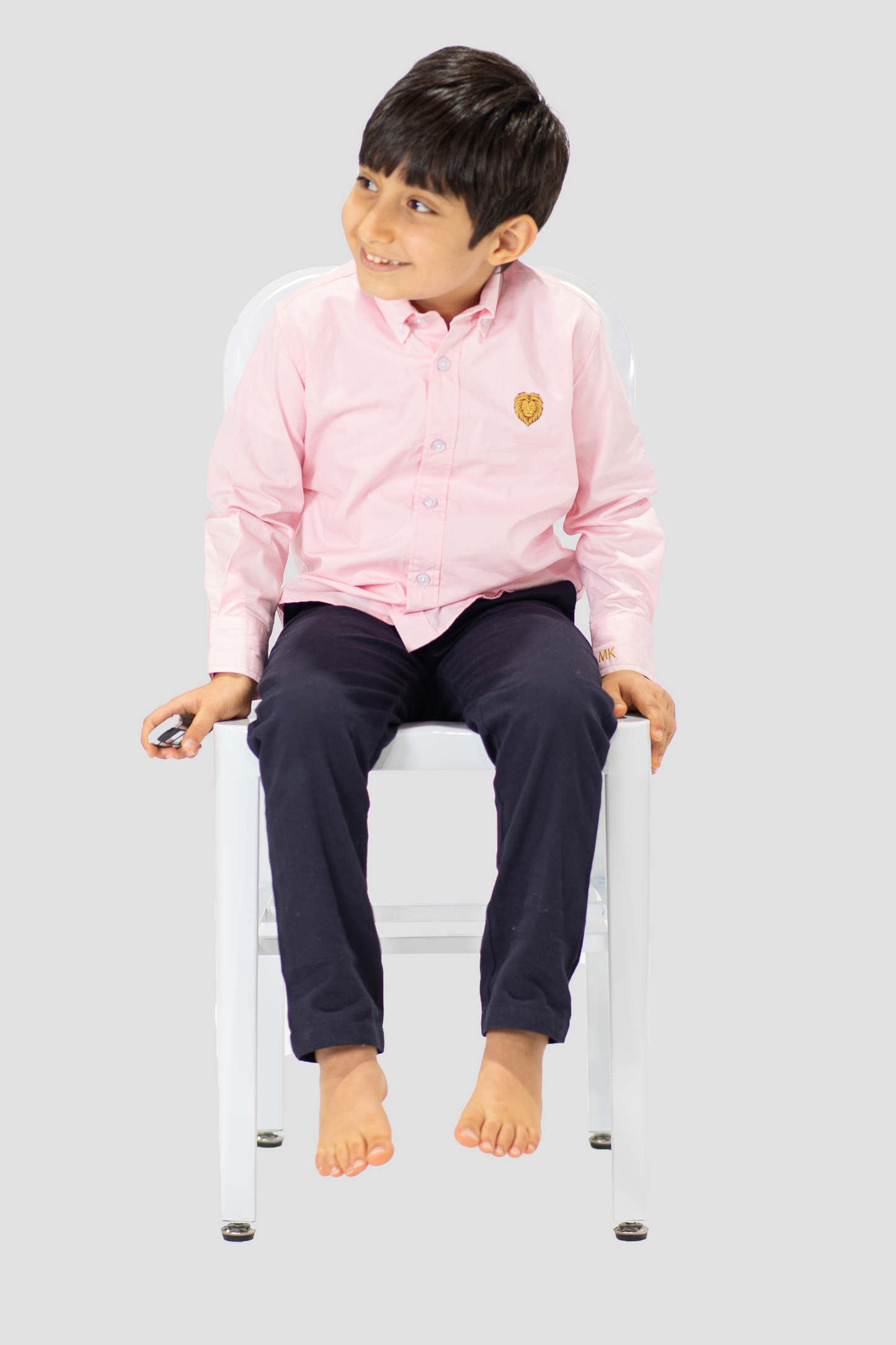 Boy's Classic and Comfy Fit Pants - Navy Blue