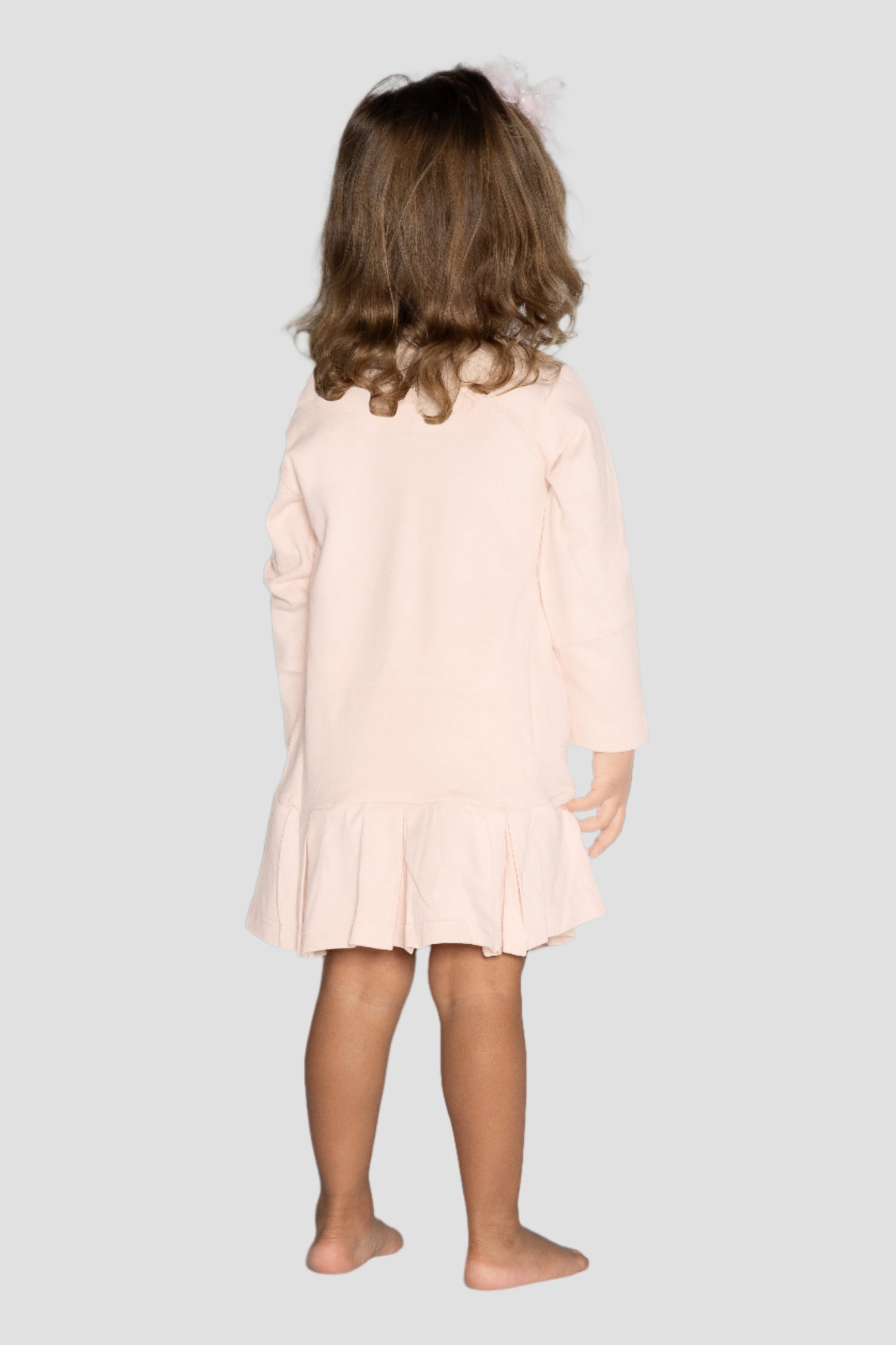 Bees Logo Dress and Bloomers Set - Pink